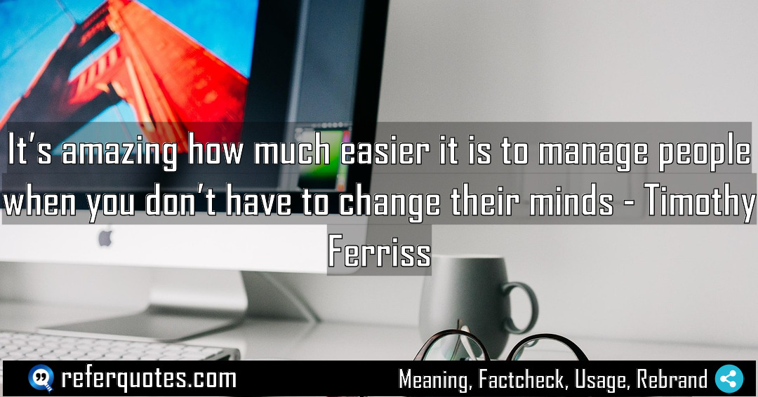 It s amazing how much easier it is Meaning Factcheck Usage