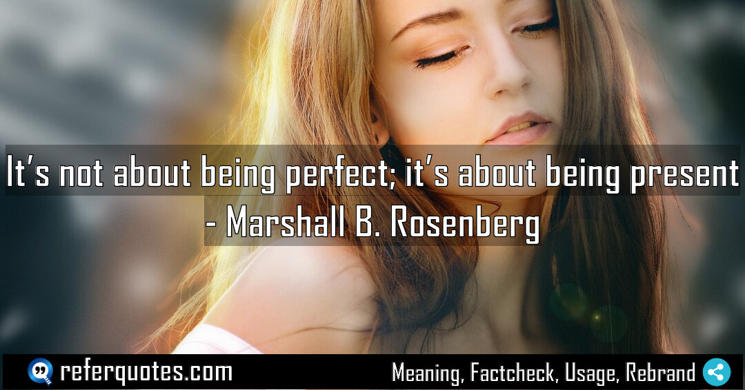 It s not about being perfect it s Meaning Factcheck Usage