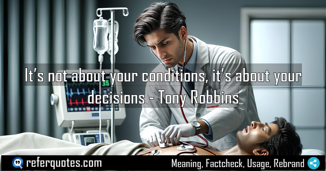 It s not about your conditions it s Meaning Factcheck Usage