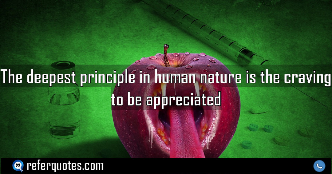 Quotes about appreciation principles