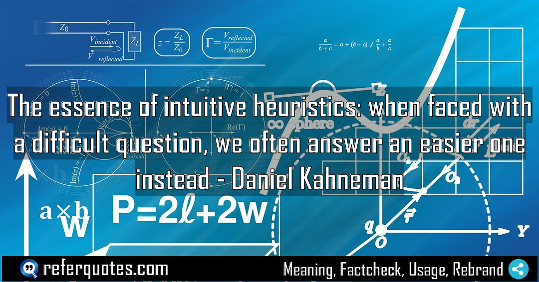 The essence of intuitive heuristics when faced with Meaning Factcheck Usage