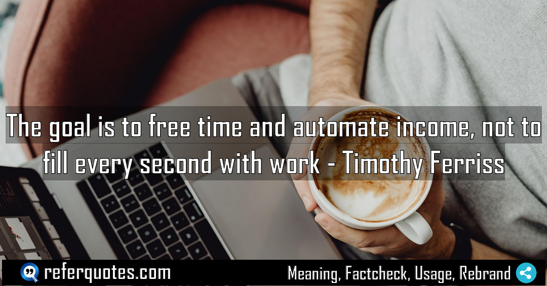 The goal is to free time and automate Meaning Factcheck Usage