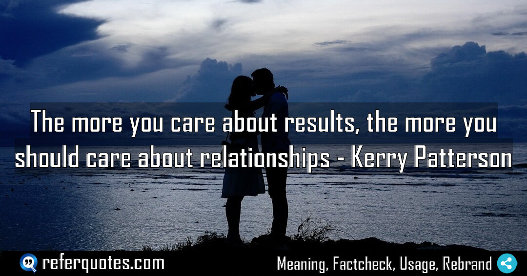The more you care about results the more Meaning Factcheck Usage