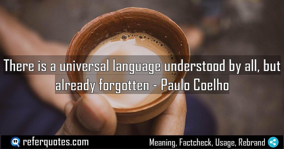 What language means