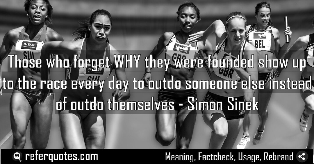 Those who forget WHY they were founded show Meaning Factcheck Usage