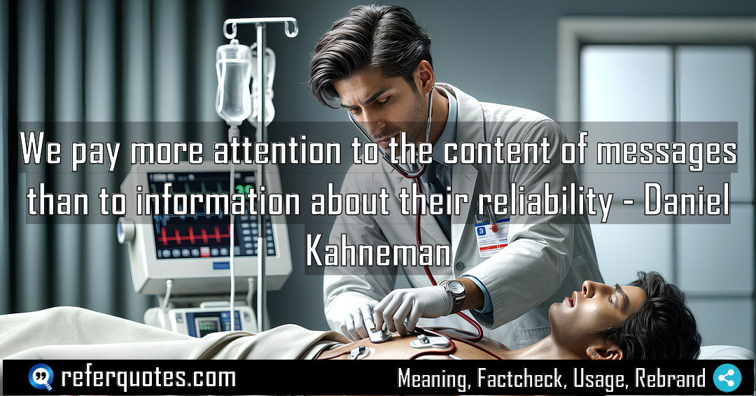 We pay more attention to the content of Meaning Factcheck Usage