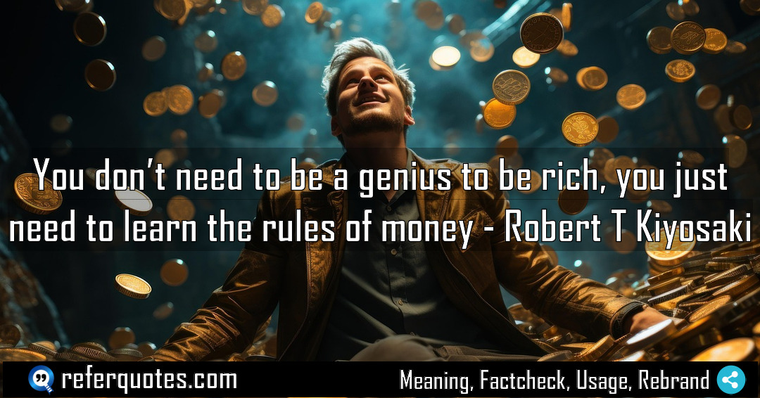 You don t need to be a genius Meaning Factcheck Usage