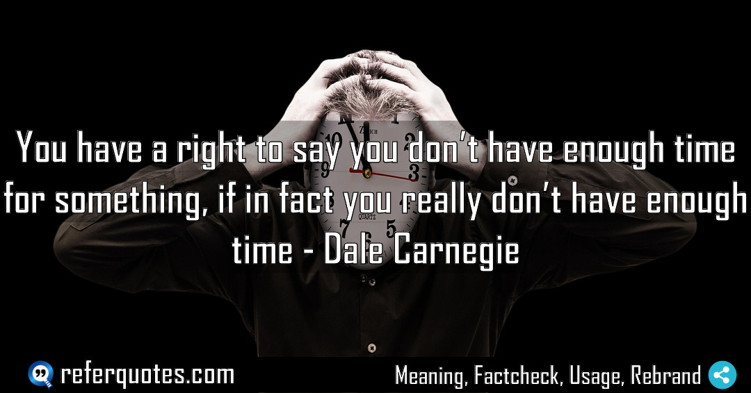 You have a right to say you don Meaning Factcheck Usage